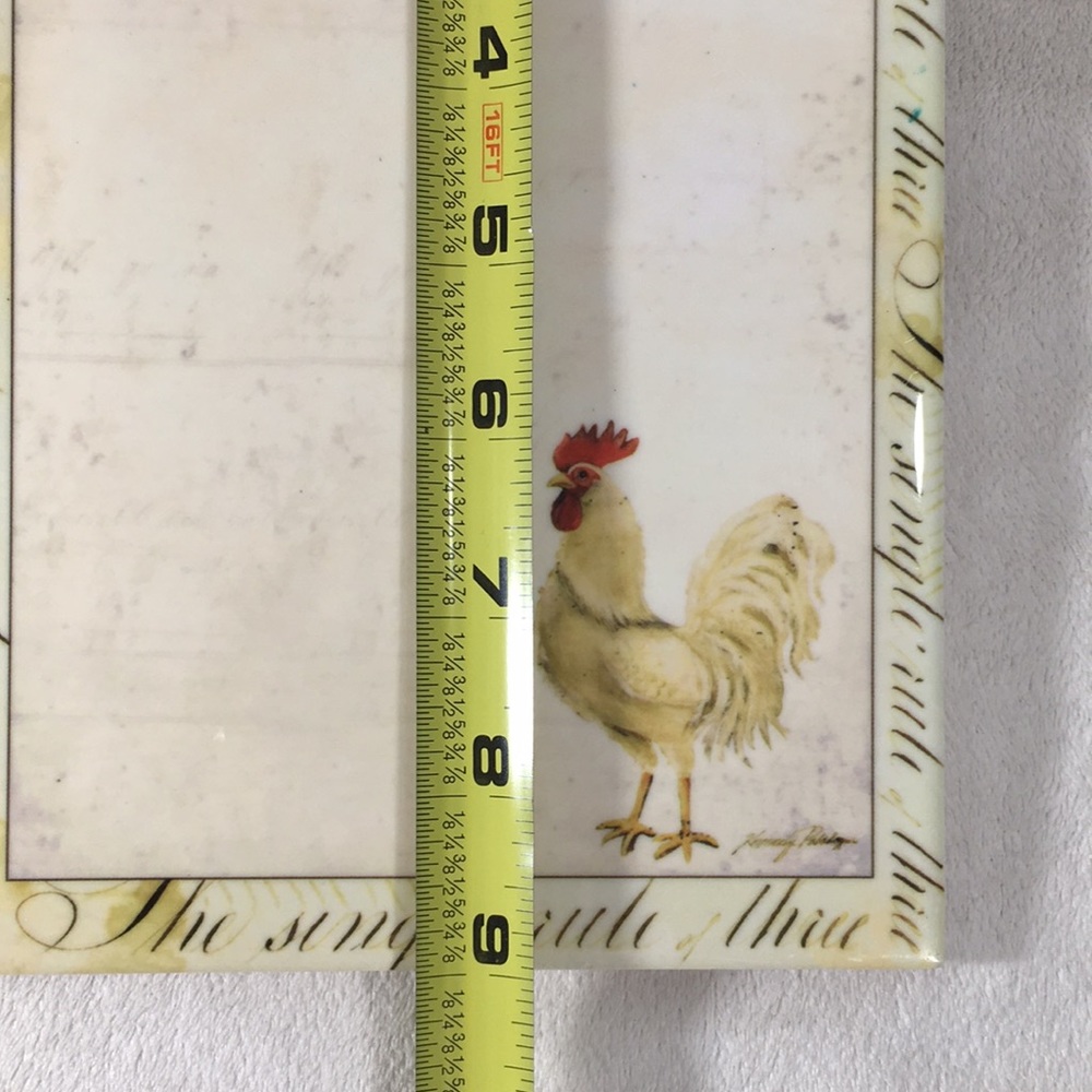 Rooster Plaque - Picture 4 of 5